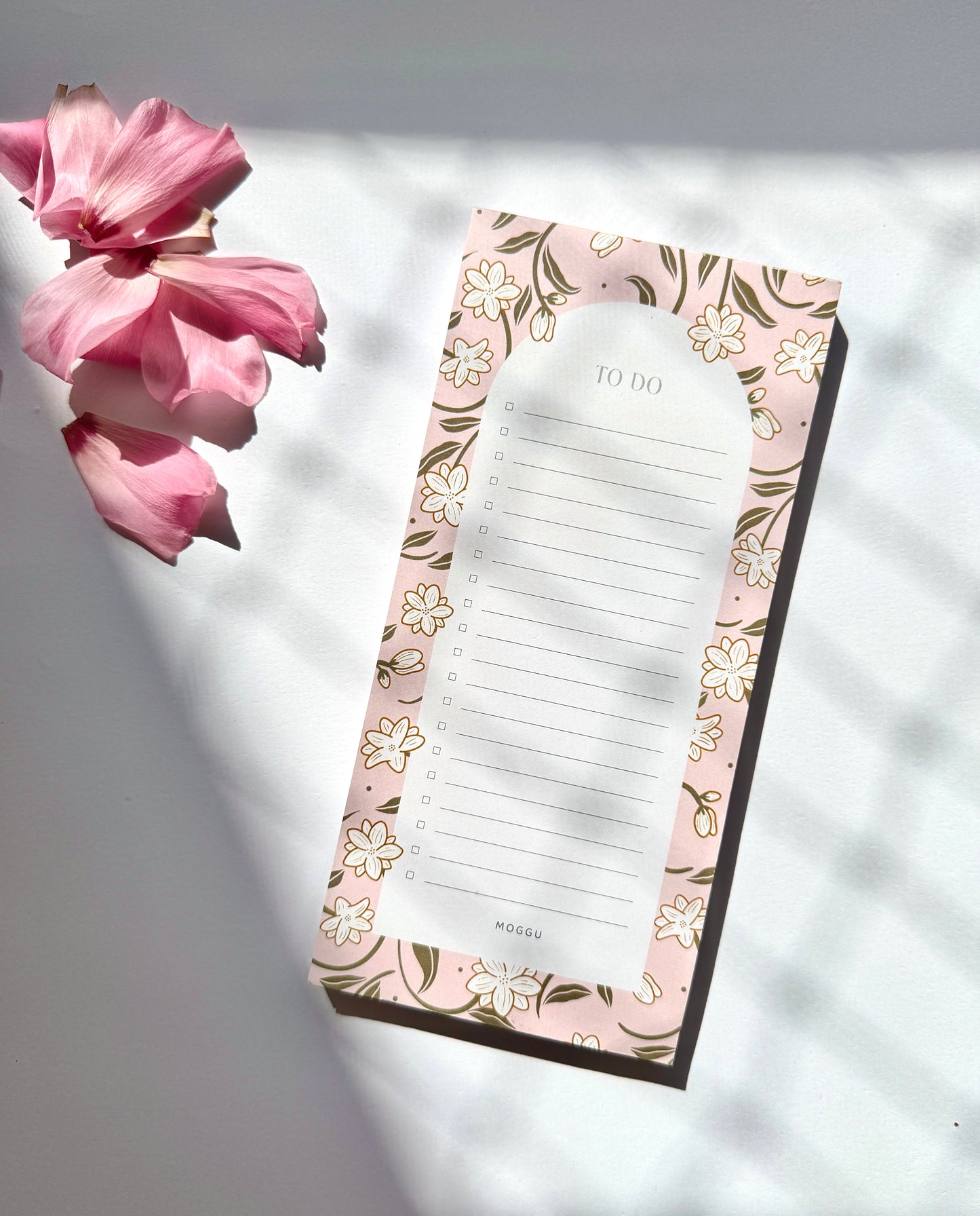 To-Do Notepad - Blush Pink