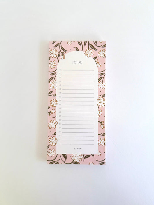 To-Do Notepad - Blush Pink
