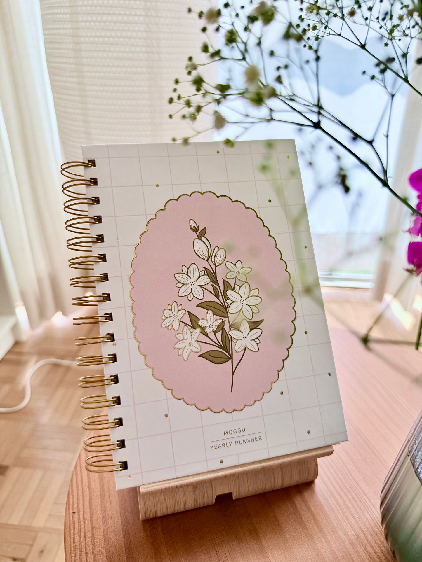 Yearly Planner 2026 : Sakura Pink