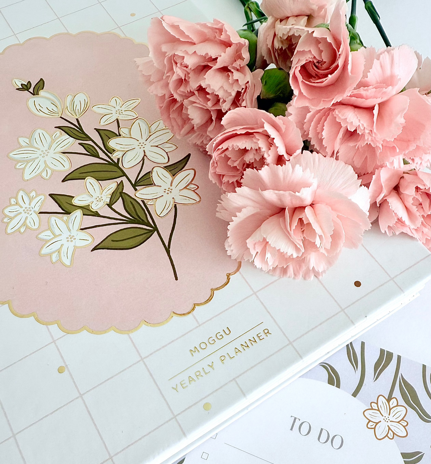 Yearly Planner 2026 : Sakura Pink