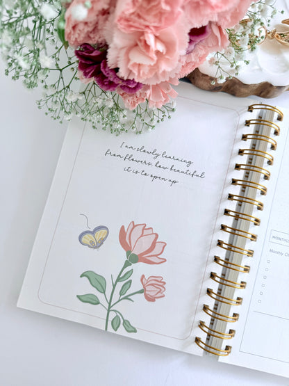 Yearly Planner 2026 : Jacaranda Blue