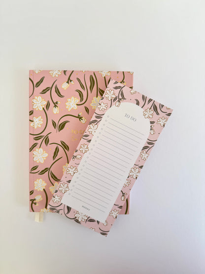 To-Do Notepad - Blush Pink