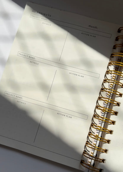 Yearly Planner 2026 : Jacaranda Blue